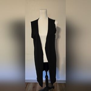 Keren Hart Sleeveless Sweater Duster Size Medium